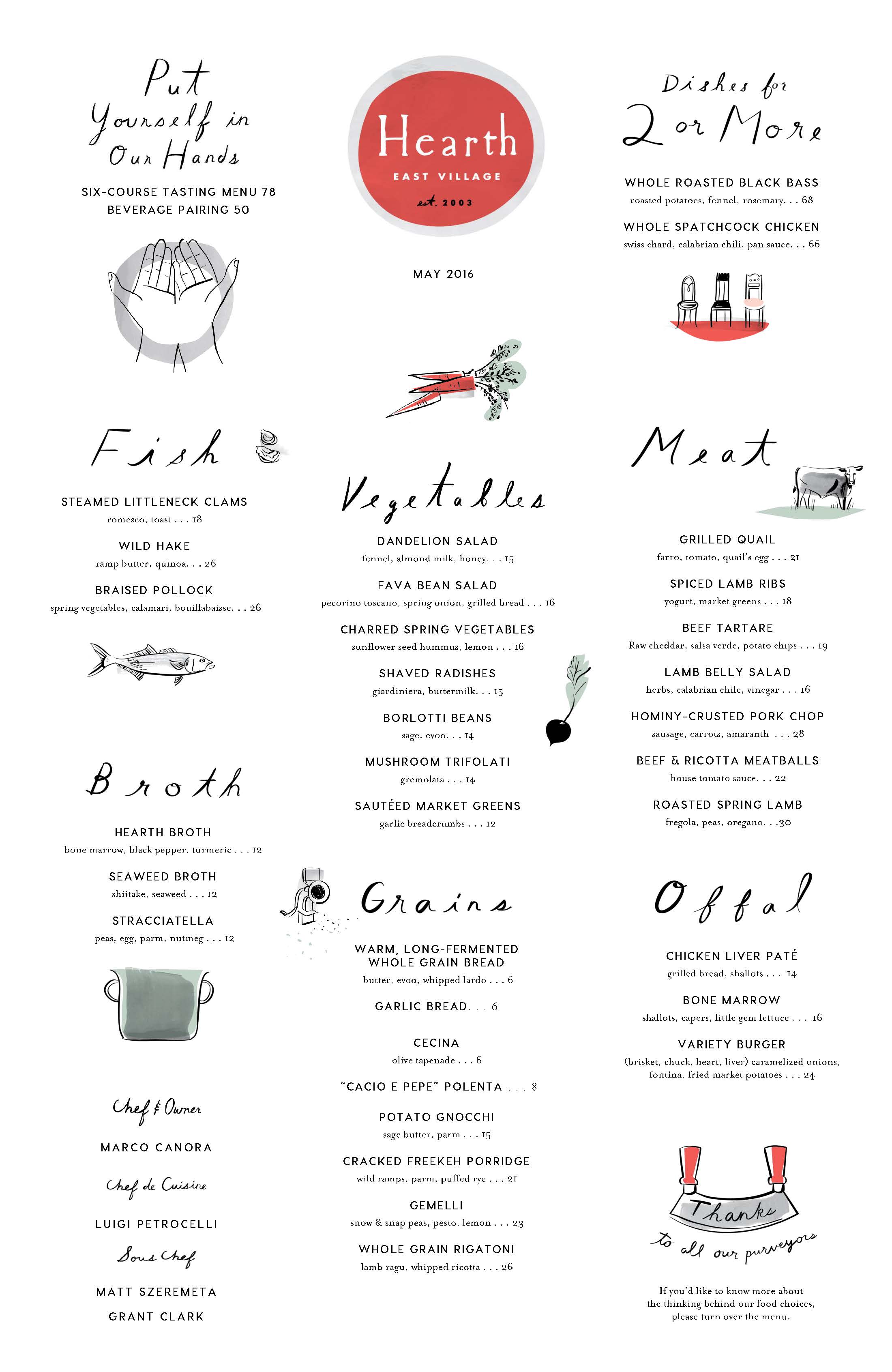 Hearth Restaurant NYC